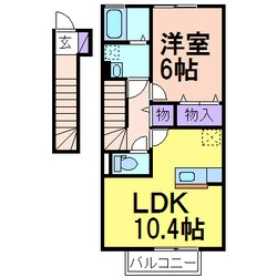 リェス　ソーンツェ　Ｂ棟の物件間取画像